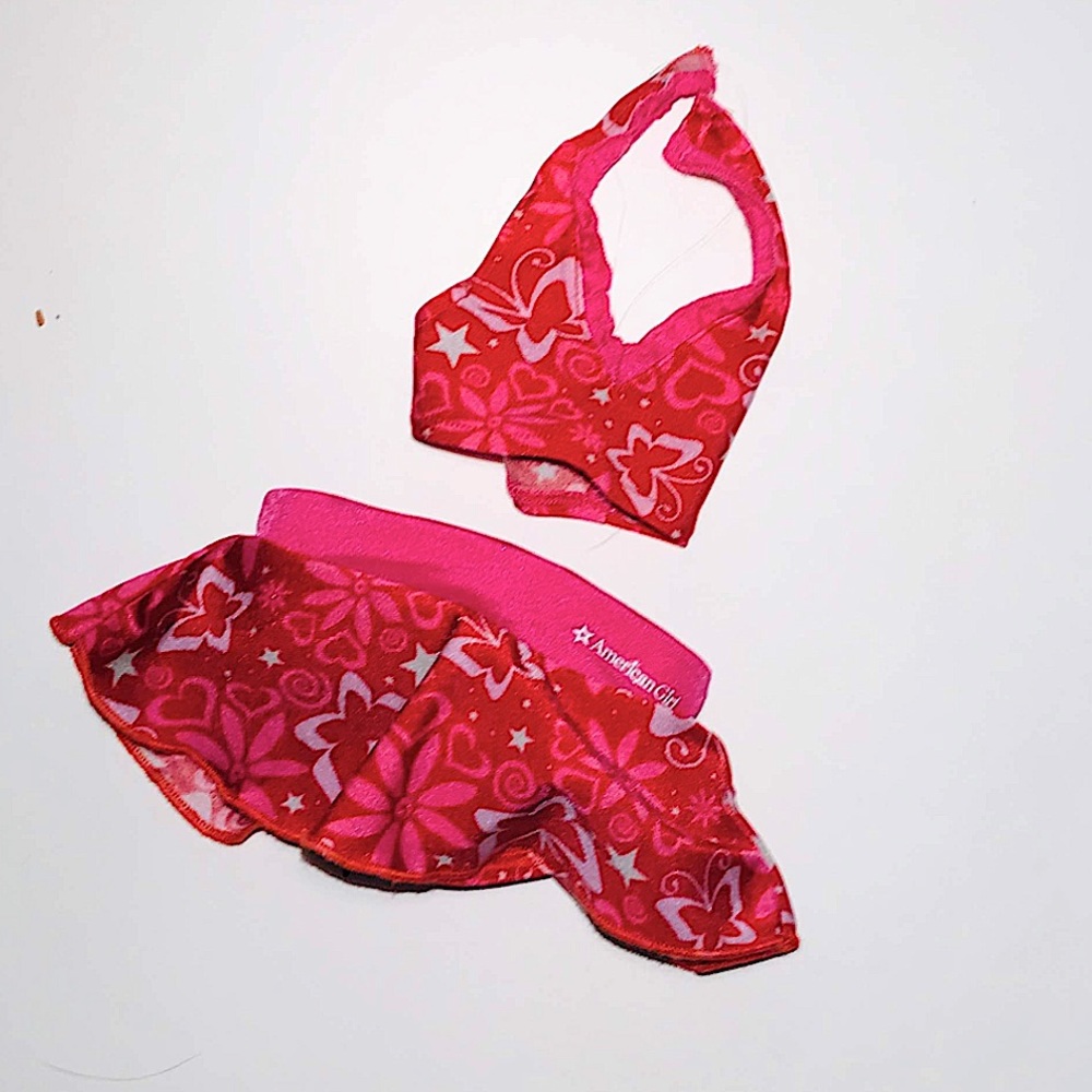 American girl doll swim suit. (For 18 inch doll)